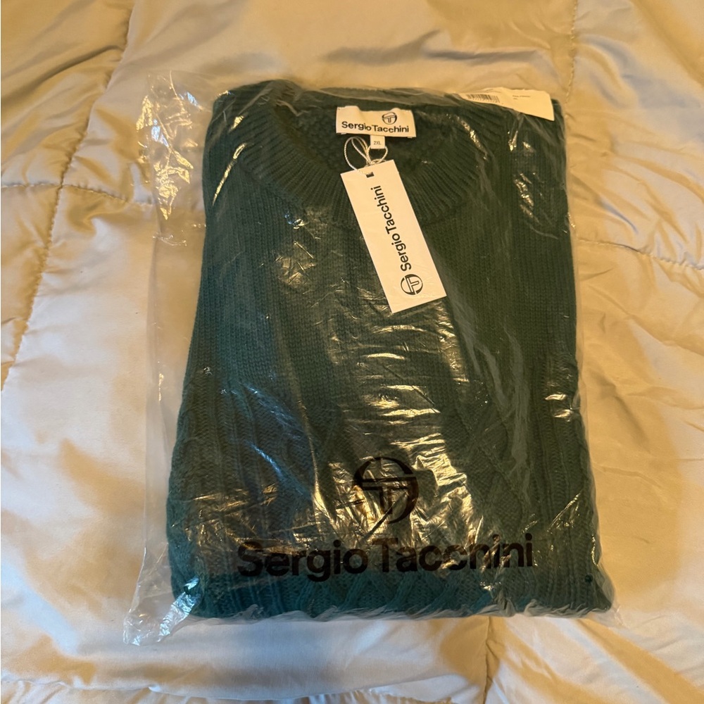 Sergio Tacchini Forest Green Knitwear